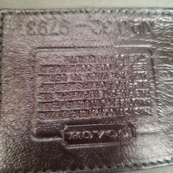 COACH Metallic Gold Flap w/Snap Wristlet-Clutch Purse - Picture 5 of 5